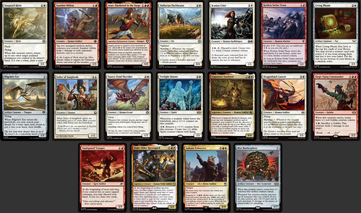 Arabella, Abandoned Doll MTG EDH Commander Deck, Boros Doll Army! | eBay