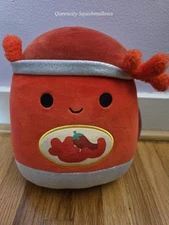 Original Squishmallows 8" Sabado The Hot Cheese Puffs Plush