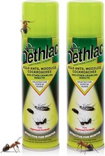 Dethlac Ant Killer Spray 2 x 250ml Insecticide Crawling Insects