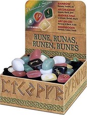 Rainbow Runes Set Various Semi-Precious Stones in a Rainbow of Colors 