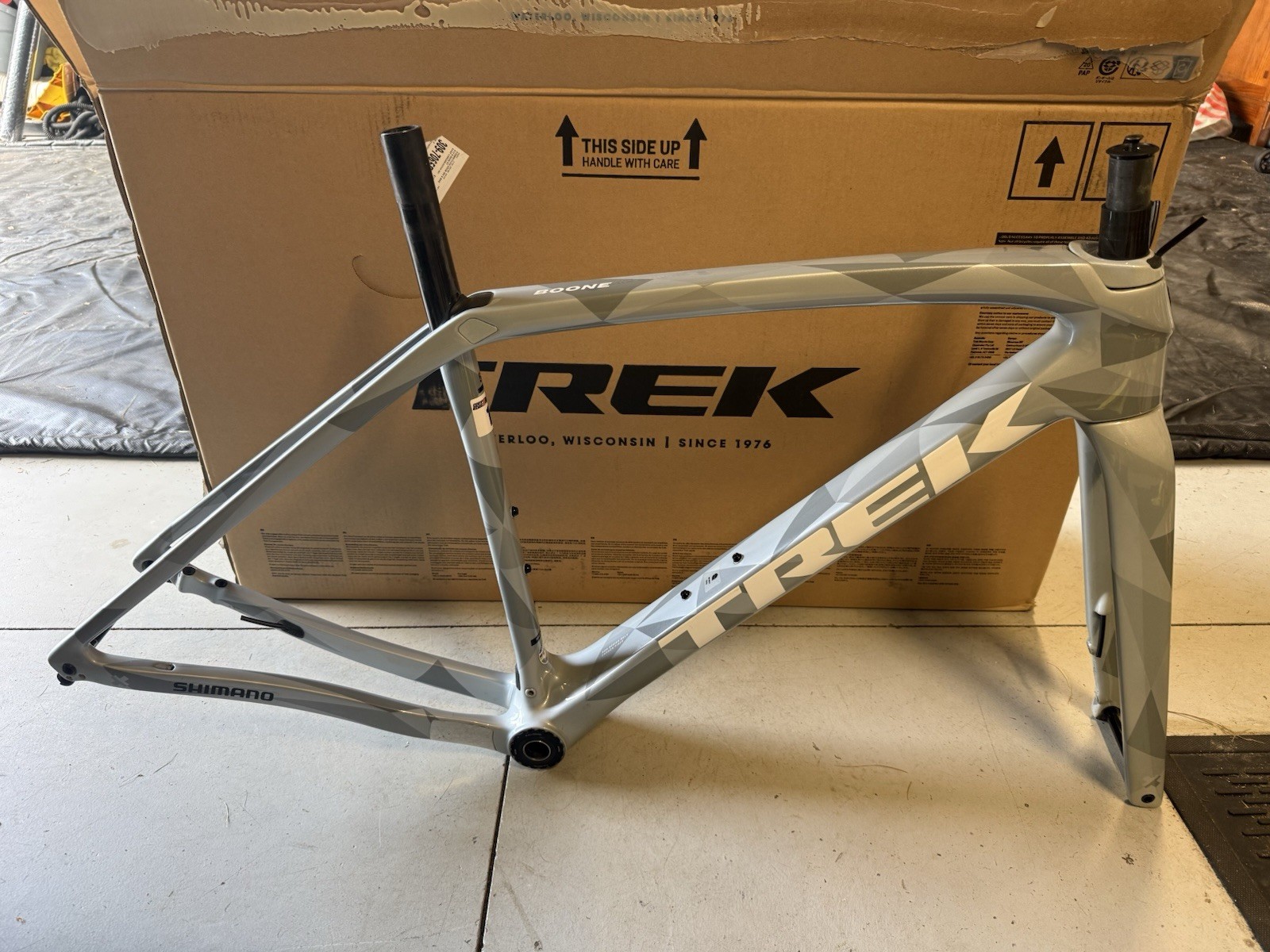 2026 Trek Boone Frameset 52cm Cyclocross Gravel Frame Disc Brake