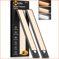 Unterbauleuchte Led 26Cm Bewegungsmelder Aufladbar 3 Farben 5 Helligkeiten 2