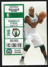 2010-11 Playoff Contenders Patches #53 Shaquille Shaq O'Neal Basketball Card