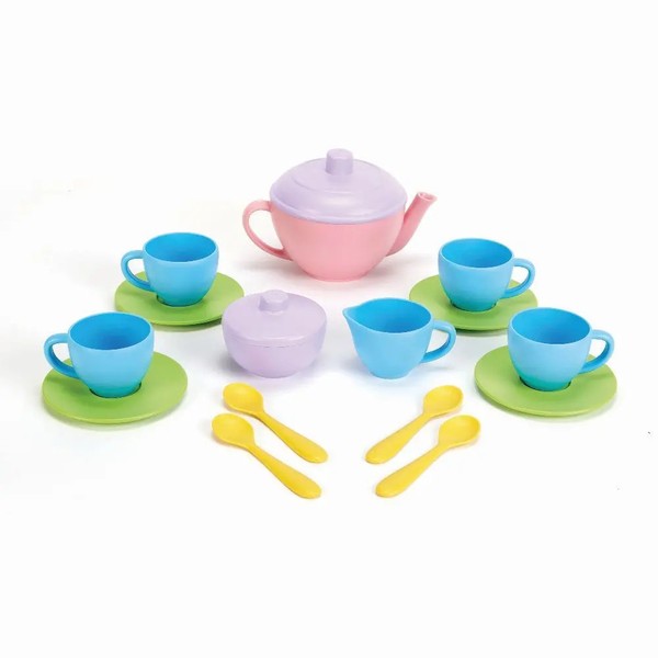 Greentoys - Teeservice Rosa 17 Teile | 8645425 | 2023 | Greentoys-image