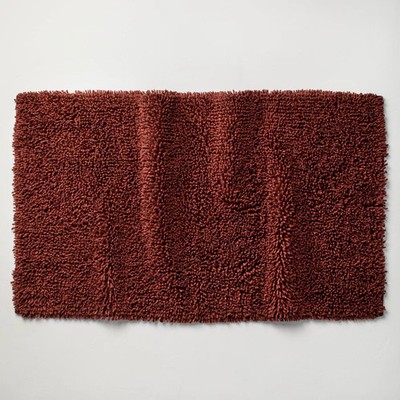 Casaluna Cotton Looped 40x24'' Bath Rug Mélange Machine Washable