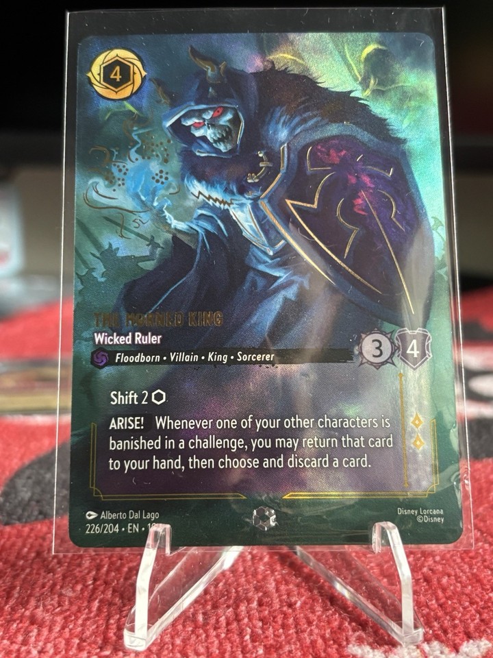 Disney Lorcana THE HORNED KING-wicked Ruler (enchanted) 226/204 | eBay