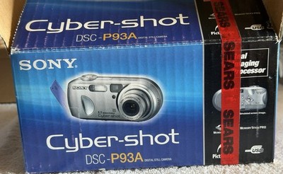 Sony Cyber-shot DSC-P93A 5.1MP Compact Digital Camera 3x Zoom