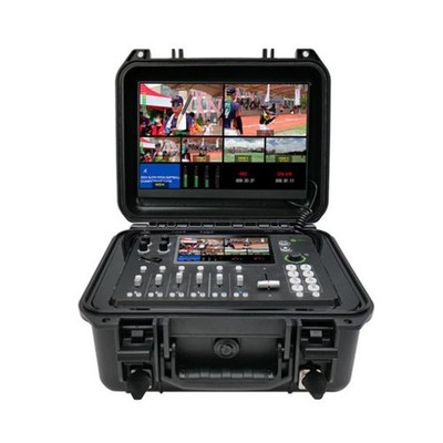 RGBlink mini-mx All-In-One Streaming Video Mixer Kit 2 with 13.3'' Display and Ca