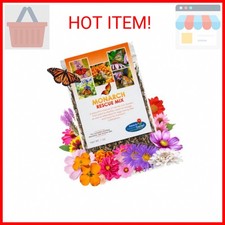 Monarch Butterfly Rescue Wildflower Seed Packet - 1oz, Open-Pollinated Wildflowe 236.96 per gallon