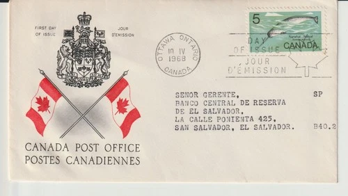CANADA, 1967 Narwhal  FDC / 2368