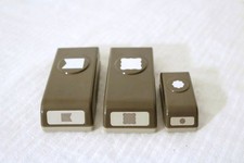 STAMPIN UP PETITE CURLY LABEL TAG SCALLOPED CIRCLE PAPER PUNCH LOCKING FLAT Qty3