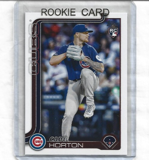 CADE HORTON-2025-Topps/Update-Rookie Card #US140-Chicago Cubs-HOT!