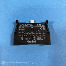 Allen Bradley 800E-3X10 Series A Contact Block USIP