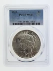1922 Silver Peace Dollar, PCGS MS64