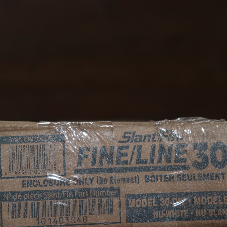 Slant/Fin Fine/LineHot Water Baseboard Heating Enclosure Only in Nu ...