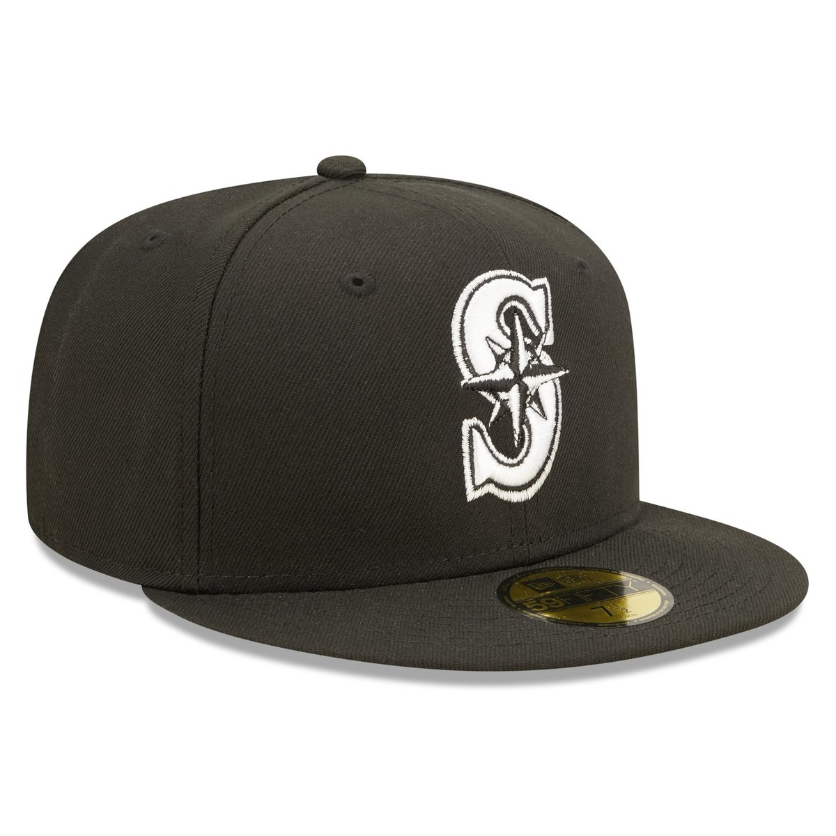 【US限定】NEW ERA 59FIFTY Seattle Mariners Navy MLB125th Men's New Era Navy Seattle Mariners Authentic Collection On
