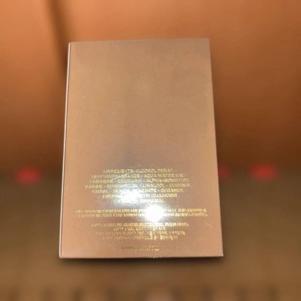 BURBERRY HERO Eau de Parfum 3.3 fl oz/100ml Natural Spray Men's Perfume New JPN - Image 2 of 3