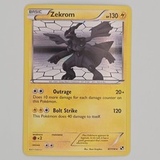 Zekrom Reverse Holo 47/114 BW Black & White Base Pokemon on eBay