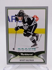💥 2021-22 Upper Deck Parkhurst Rookies Silver Wyatt Kalynuk #306 Blackhawks