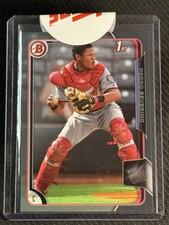 2015 Bowman 1st GREY PROSPECT ROOKIE Pedro Severino 215/499