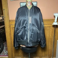 BUZZ RICKSON'S Unused Beams L-2 Thinsulate Black Size 4/XL Military Streetwear