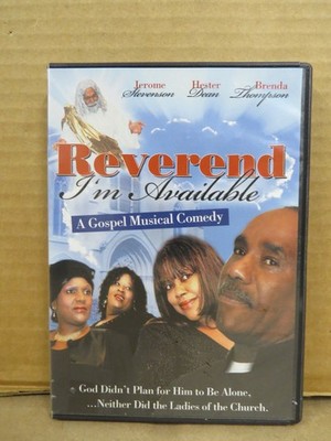 Reverend I'm Available DVD 2008 Gospel Musical Comedy Jerome Stevenson