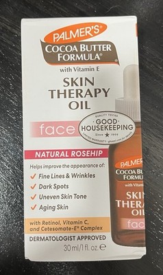 NIB Palmer's Cocoa Butter Formula Moisturizing Skin Therapy Oil for Face - 1oz
