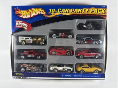 Hot Wheels KMart Exclusive 10 Car Party Pack 52579 | eBay