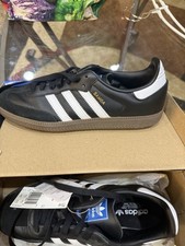 BRAND NEW Adidas Samba OG Black White Gum IG9031 Size s 7w In Box Originals