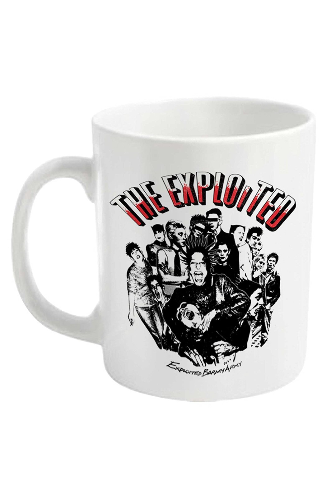 Эксплуатируемая кружка Barmy Army (белая) Официальная Белая упаковка одного размера