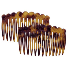 Paris CP2871/2 French Hair Side Comb Small Rounded, Tokio French Twist Hair Comb