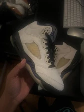 Nike Air Jordan 5 Retro 'Concord' 2022 Size 7Y/8.5W