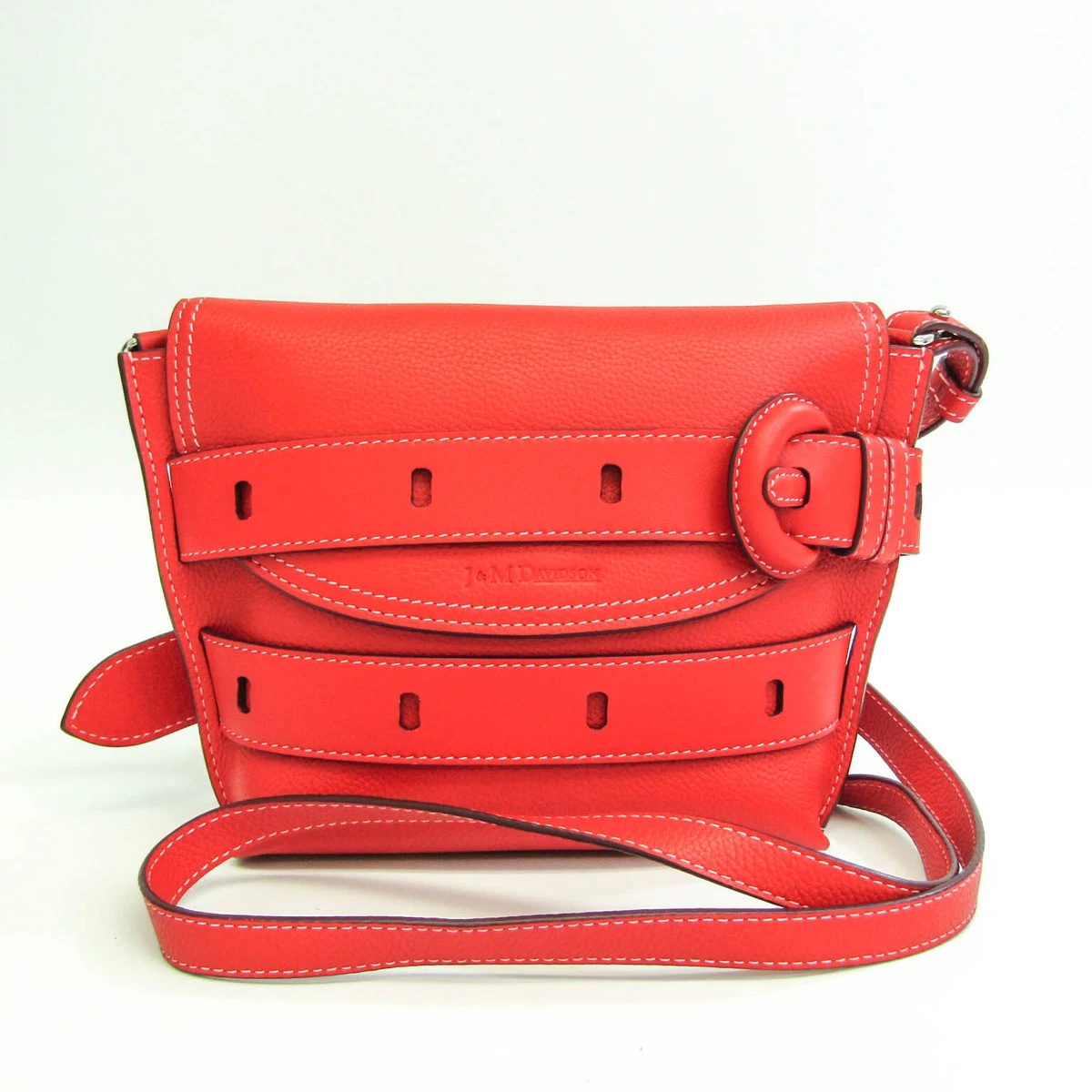 J&M Davidson THE BELT POUCH 1813N 7471T 8140 Women's Leather Shoulder B BF550634