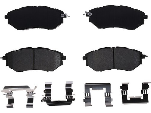 Detroit Axle Front Ceramic Brake Pads Kit - Fits Subaru Legacy, Outback, Forester, Tribeca