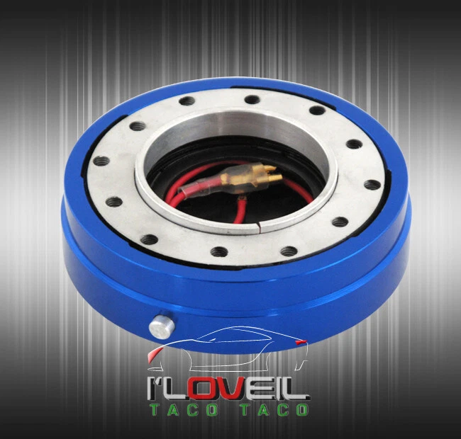 320mm Jdm Silver Trim Steering Wheel + 1.5" Thin Quick Release Removable Adapter Foto 2 de 3