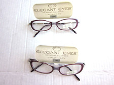 CLOSEOUT   Magnivision Elegant Eyes Reading Glasses 'HR10A' - 1.00 - 2 Pairs