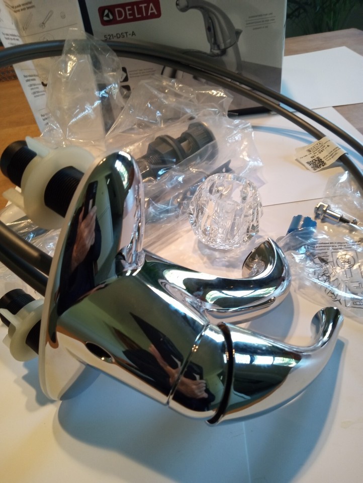 delta bathroom faucet chrome 521DSTA eBay