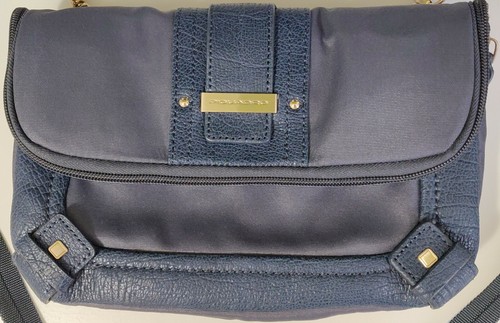 Piccola Tracolla Trasformabile In Pochette, Piquadro, Blu, Pelle e Tela,  Donna | eBay