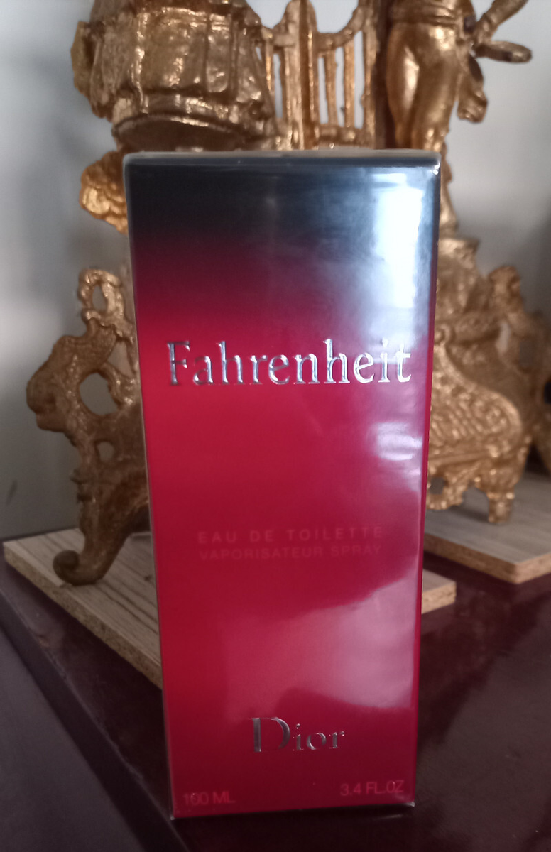 DIOR FAHRENHEIT EDT SPRAY, 100ML/3.3FL.OZ, NIB PARIS | eBay