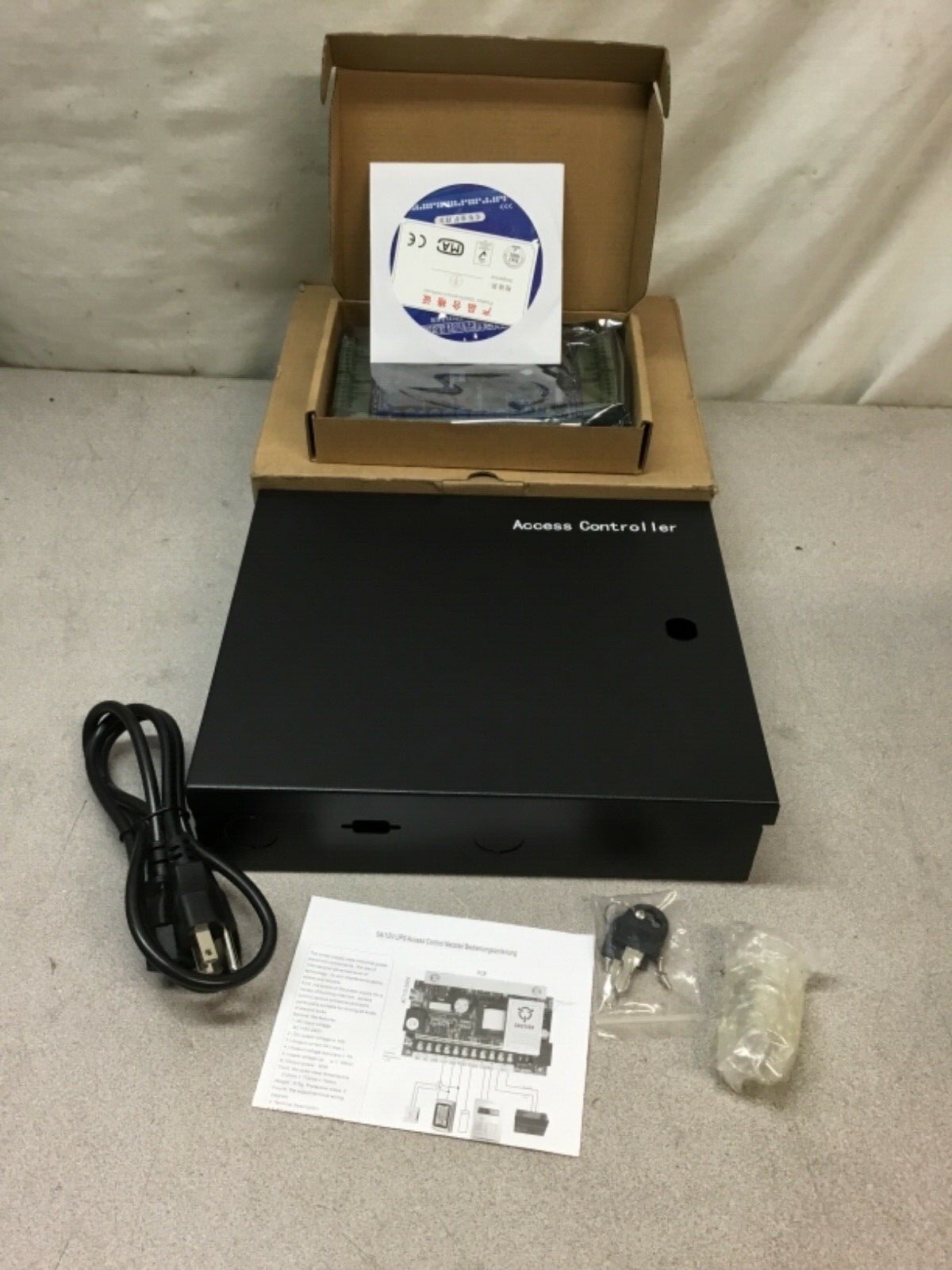 NEW TCP/IP Access Control System Access Controller, Power Supply Box, Software