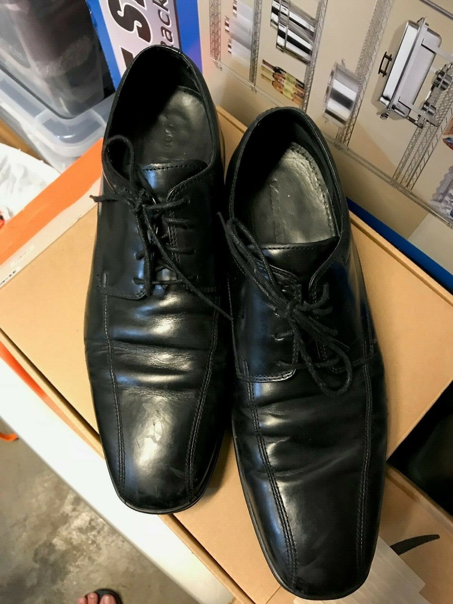Cole Haan Nike Air Oxford style shoes. Cole Haan x NikeAir Outsole Oxford Shoes Black Lace Up Apron  main image 3