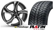 Winterräder 17" Zoll Kia Niro SG2 Dezent KB 7x17 ET50 Platin RP-70 215/55 RDKS