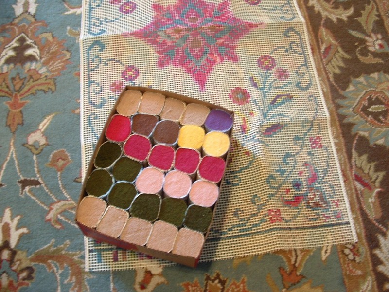 Shillcraft/Readicut  100%  6PLY WOOL Kit #117  Renassanceis  30x56 With Recipe