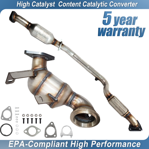 For Chevy Cruze 1.4L 20112015 Both Front & Rear Catalytic Converters 2