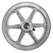 NOS! Vintage Congress 7.00” OD 3/4” Fixed Bore Die-Cast V-Belt Pulley, USA