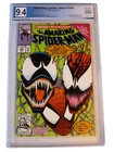 AMAZING SPIDERMAN 363 3RD FULL CARNAGE PGX GRADED 9.4 NM + FREE CGC BAG BLACK