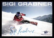 Sigi Grabner Karta z autografem Oryginalna podpisana Snowboard ## BC G 31516