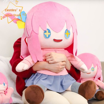 Bocchi the Rock! Goto Hitori Q Version Soft Short Plush Doll Toy Xmas Gift 70cm