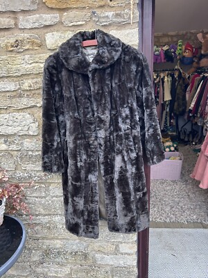 Vintage 1950s Genuine Mole Fur Coat By Harrods… Immaculate