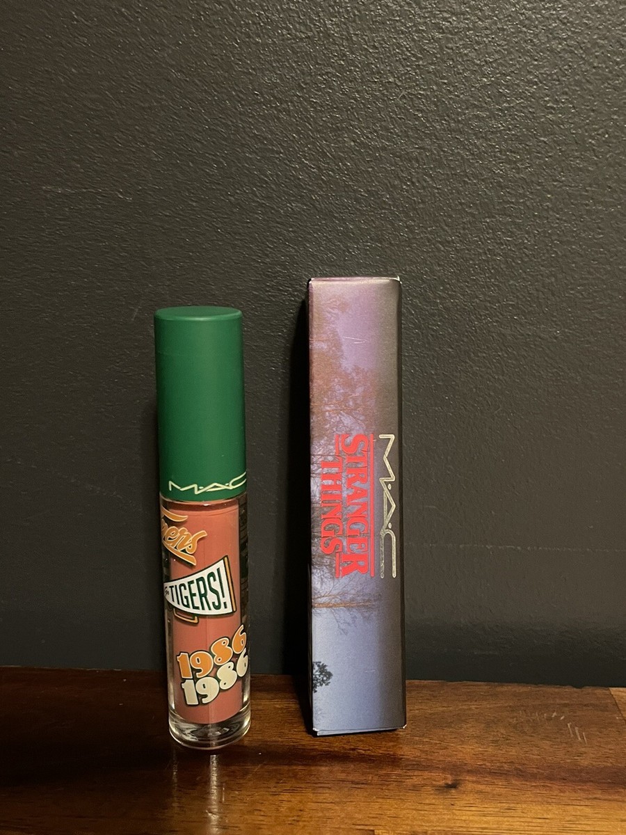 41L9RK2RucL.jpg_BO30,255,255,  MAC Stranger Things Eerie El Lipglass-INCREDIBLY HARD TO FIND!! New With Box display picture 1